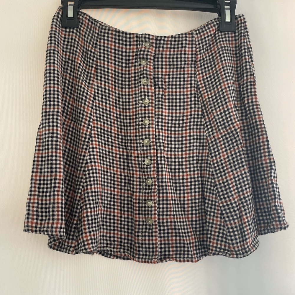 Cute Plaid Skirt